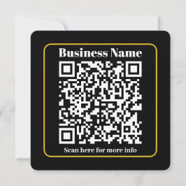 Maak een direct scanbare bedrijfs QR-code