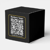 Maak een direct scanbare bedrijfs QR-code Bedankdoosjes (Achterkant)