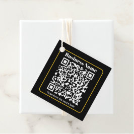 Maak een direct scanbare bedrijfs QR-code Bedankjes Labels