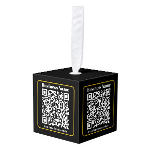 Maak een direct scanbare bedrijfs QR-code Decoratie