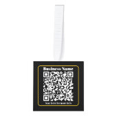 Maak een direct scanbare bedrijfs QR-code Decoratie (Voorkant)