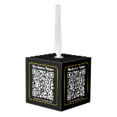 Maak een direct scanbare bedrijfs QR-code Decoratie (Achter hoekig)