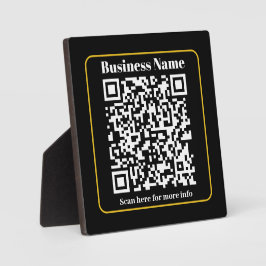 Maak een direct scanbare bedrijfs QR-code Fotoplaat