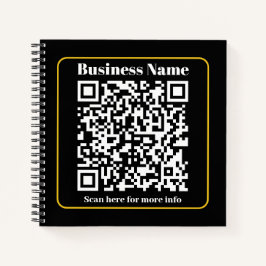 Maak een direct scanbare bedrijfs QR-code Notitieboek