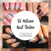 Maak een eenvoudige kleurrijke nagelsalon-promotie raamsticker (Vel 2)