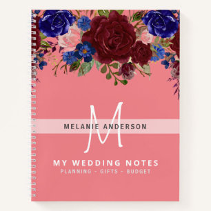 Maak een eigen bruiloft Planner Journal Keepslag F Notitieboek