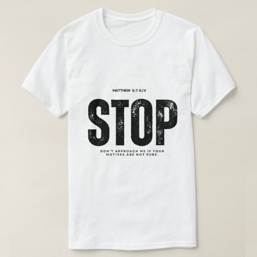 Maak een einde aan de cyclus t-shirt (Design voorkant)