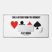 Maak een foto van de gewone Play Bridge Bureaumat (Keyboard & Muis)