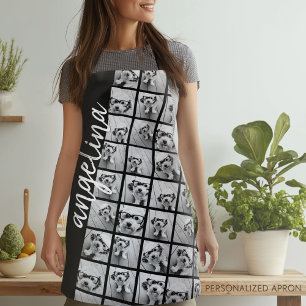 Maak een funky fotocollage met 18 foto's schort