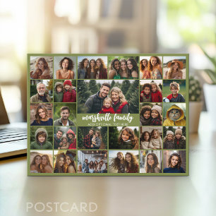 Maak een funky fotocollage met 27 foto's briefkaart