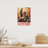 Maak een geweldige leider, voorzitter Mao Proud! C Poster (Keuken)