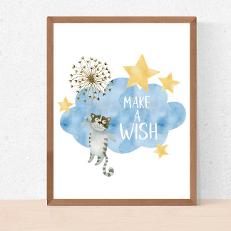 Maak een gewild citaat van de Stars van de Wolk Nu Poster