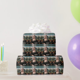 Maak een grappig gezicht cadeaupapier