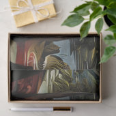 Maak een grappig gezicht op maat tissuepapier (Geschenk)