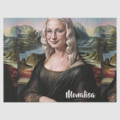 Maak een grappig gezicht op maat tissuepapier (Voorkant)
