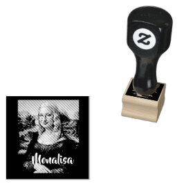 Maak een grappig gezicht rubberstempel