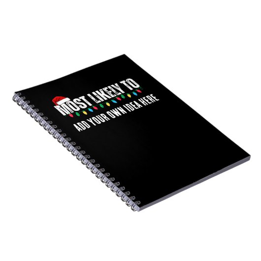 Maak een grappige 'Waarschijnlijk meest...' citaat Notitieboek (Rechterzijde)