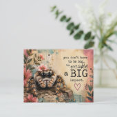 Maak een Grote Impact Inspirerend Briefkaart (Staand voorkant)