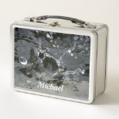 Maak een grote plons spatten water plezier (Voorkant)