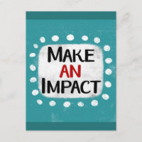 Maak een impact Briefkaart
