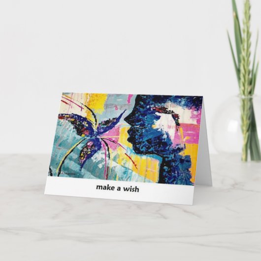 Maak een Kaart van de Kunst van de Wens door (Voorkant)