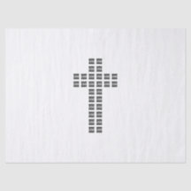 Maak een kruispatroon met elk logo of elke afbeeld