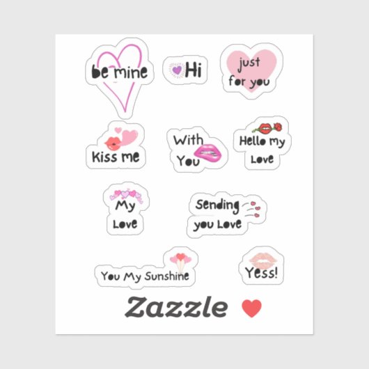 Maak een leuke esthetische prijsopgave van mijn Va Sticker (Vel)