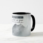 Maak een leven mok (Voorkant rechts)