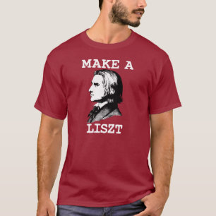 Maak een Liszt T-shirt