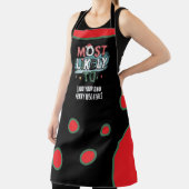 Maak een 'Meest Waarschijnlijk' grappig kerstcita Schort (Insitu)