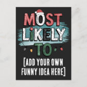Maak een 'Meest Waarschijnlijk Om...' 🤣 Grappige  Briefkaart (Voorkant)