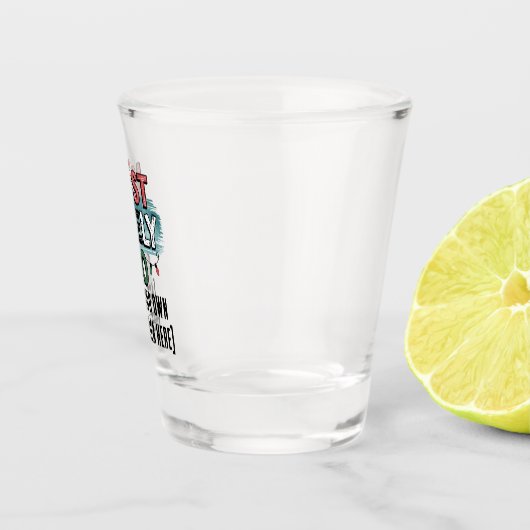 Maak een 'Meest Waarschijnlijk Om...' 🤣 Grappige  Shot Glas (Rechts)