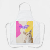 Maak een nieuw vriend ontwerp schort (Voorkant)