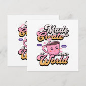 Maak een nieuwe wereld (Voorkant / Achterkant)