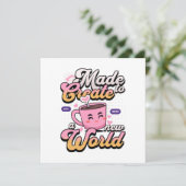 Maak een nieuwe wereld (Staand voorkant)