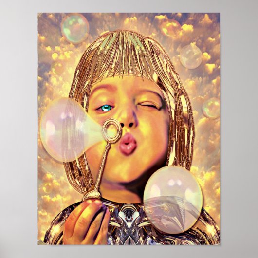 Maak een ogenblik druk poster (Voorkant)