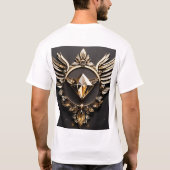 Maak een ontzagwekkend T-shirt met crystal eagle (Achterkant)