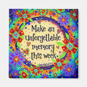 Maak een onvergetelijke herinnering Inspirivity Fl Magneet