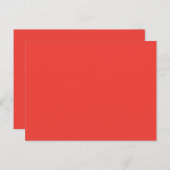 Maak een Oogverblindende Rode Achtergrond met Witt Briefkaart (Voorkant / Achterkant)