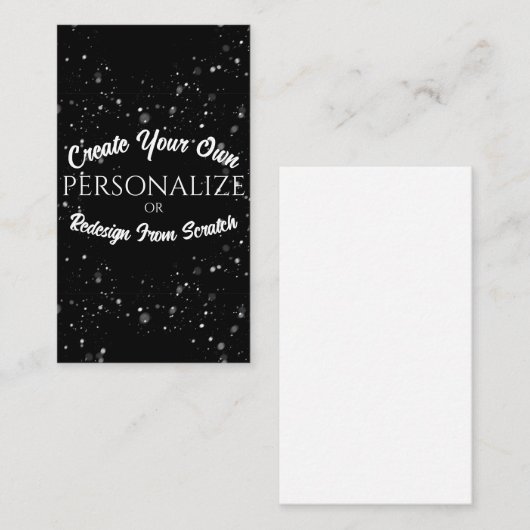 Maak een Persoonlijk Aangepast Informatiekaartje (Voorkant / Achterkant)