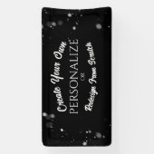 Maak een persoonlijk aangepast product spandoek (Verticaal)