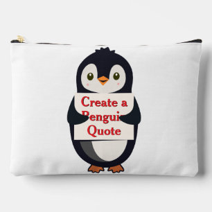 Maak een Pinguïn Citaat Etui