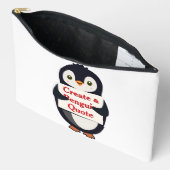Maak een Pinguïn Citaat Etui (Open)