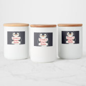 Maak een Pinguïn Citaat Voedselcontainer Etiket (Flessen)
