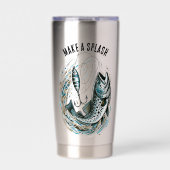 Maak een plash geïsoleerde drinkbeker (Voorkant)