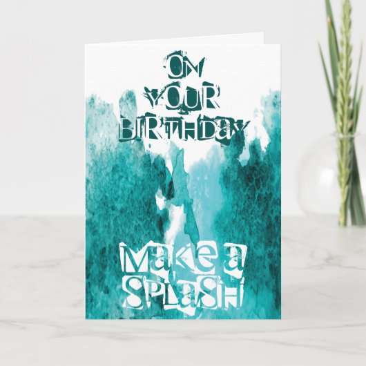 Maak een plash kaart (Voorkant)