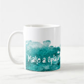 Maak een plash  koffiemok (Links)