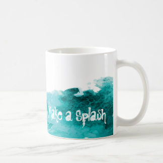 Maak een plash  koffiemok