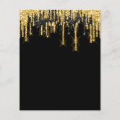 Maak een prachtige prijslijst met Gold Black Drive Flyer (Achterkant)