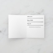 Maak een Promise Day Wenskaart Kaart (Binnen)